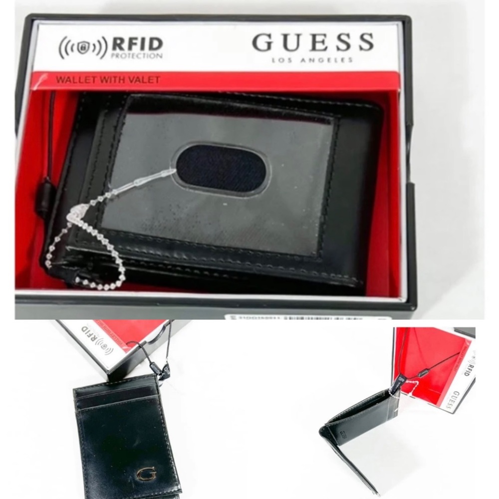 Guess RFID Leather Magnetic Cards case